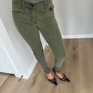 Old-navy Women's Green and Khaki Jeans